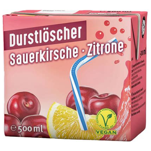 Durstlöscher Kersen-Citroen 12x50cl