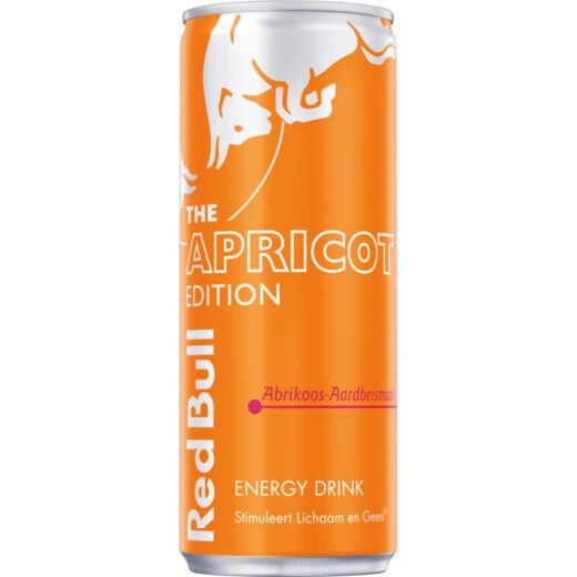 Red Bull Abrikoos-Aardbei 24x25cl