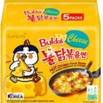 Samyang Buldak Cheese Hot Chicken Ramen 5x140gr
