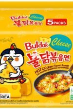 Samyang Buldak Cheese Hot Chicken Ramen 5x140gr